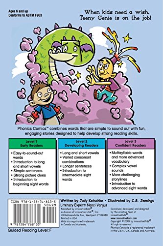 TEENY GENIE (Phonics Comics, Level 1),Used