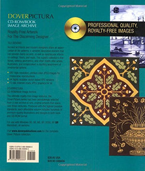 Tile Designs (Dover Pictura Electronic Clip Art),Used