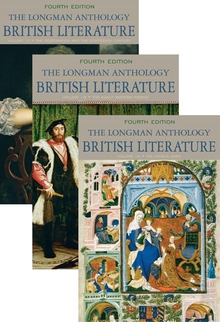 Longman Anthology of British Literature, Volumes 1A, 1B, and 1C, The,Used