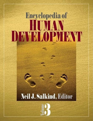 Encyclopedia of Human Development, 3 Volume Set,New