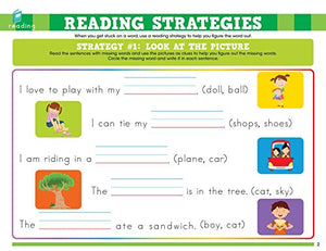 Ready to Learn: First Grade SkillBuilding Workpad: Reading Strategies, Letter Practice, Addition, Subtraction,Used