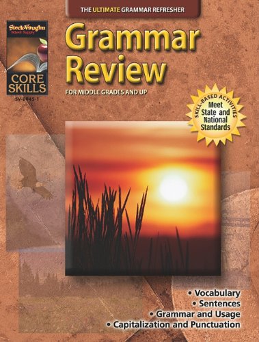 Language Arts Grammar Review (Steckvaughn Core Skills),Used