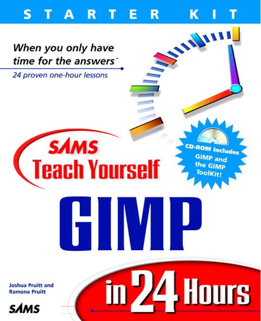 Sams Teach Yourself GIMP in 24 Hours,Used