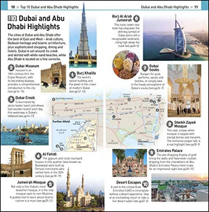 DK Eyewitness Top 10 Dubai and Abu Dhabi (Pocket Travel Guide),Used