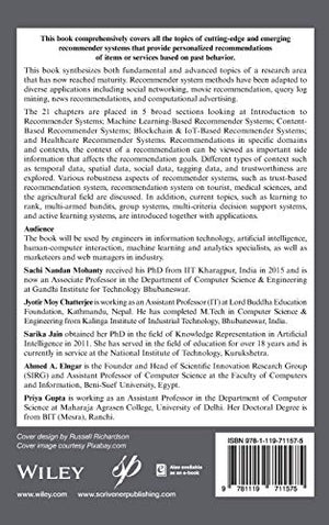 Recommender System with Machine Learning and Artificial Intelligence,Used