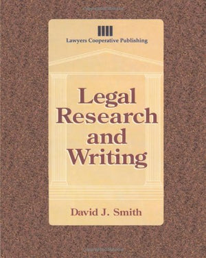 Legal Research & Writing,New