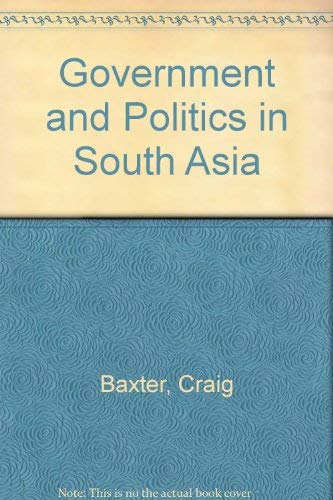Government And Politics In South Asia,Used