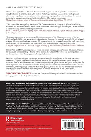 Rethinking the Chicano Movement (American Social and Political Movements of the 20th Century),Used