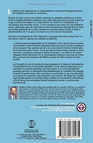 Consejera, La Otra Cara Del Discipulado (Spanish Edition),Used