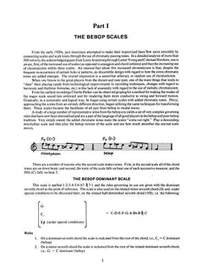 How to Play Bebop, Vol 1,New