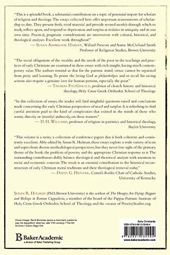 Wealth And Poverty In Early Church And Society (Holy Cross Studies In Patristic Theology And History),New