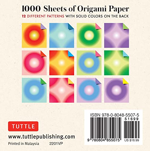Origami Paper Color Bursts 1,000 sheets 4