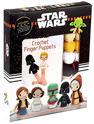 Star Wars Crochet Finger Puppets (Crochet Kits),Used