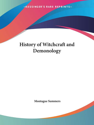 History of Witchcraft and Demonology,Used
