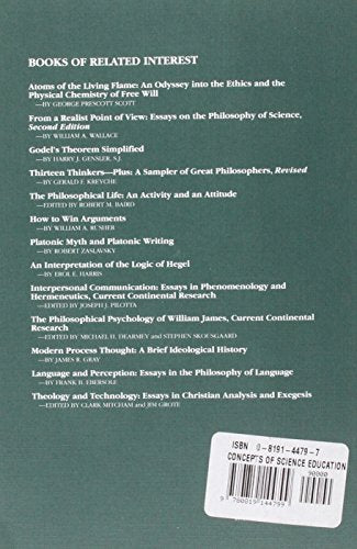 Concepts Of Science Education,New