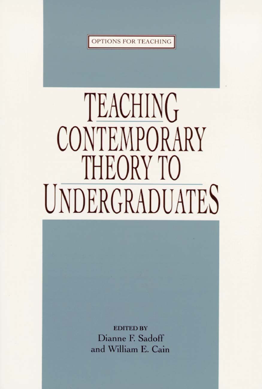 Teaching Contemporary Theory to Undergraduates,Used