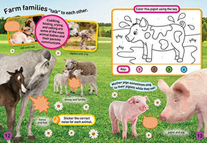 National Geographic Kids Baby Animals Sticker Activity Book (Ng Sticker Activity Books),Used