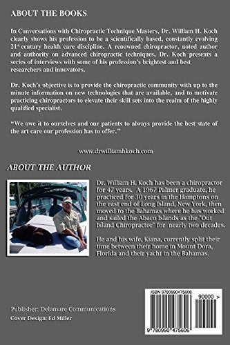 Conversations with Chiropractic Technique Masters,Used