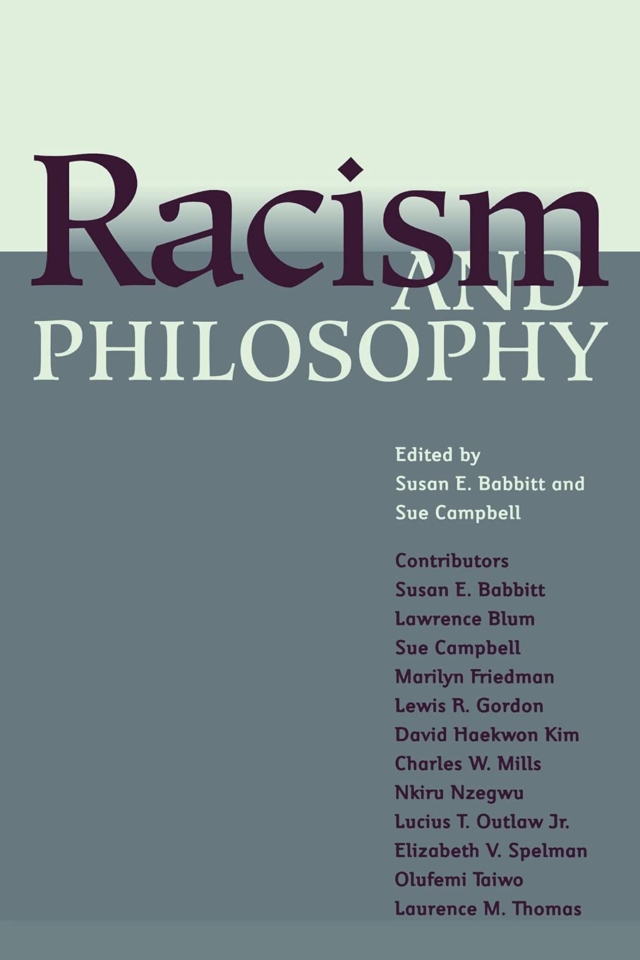 Racism and Philosophy,New