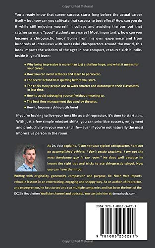 The Master Student: Book 1: Mindset: The Ultimate Guide to Success, Enjoyment and Productivity as a Chiropractic College Student,Used