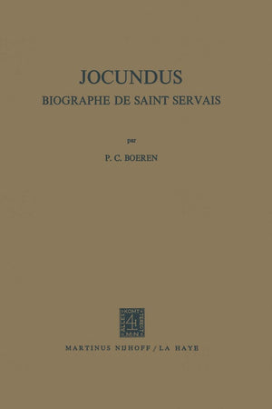 Jocundus: Biographe de Saint Servais,Used