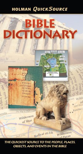 Holman Quicksource Bible Dictionary,Used