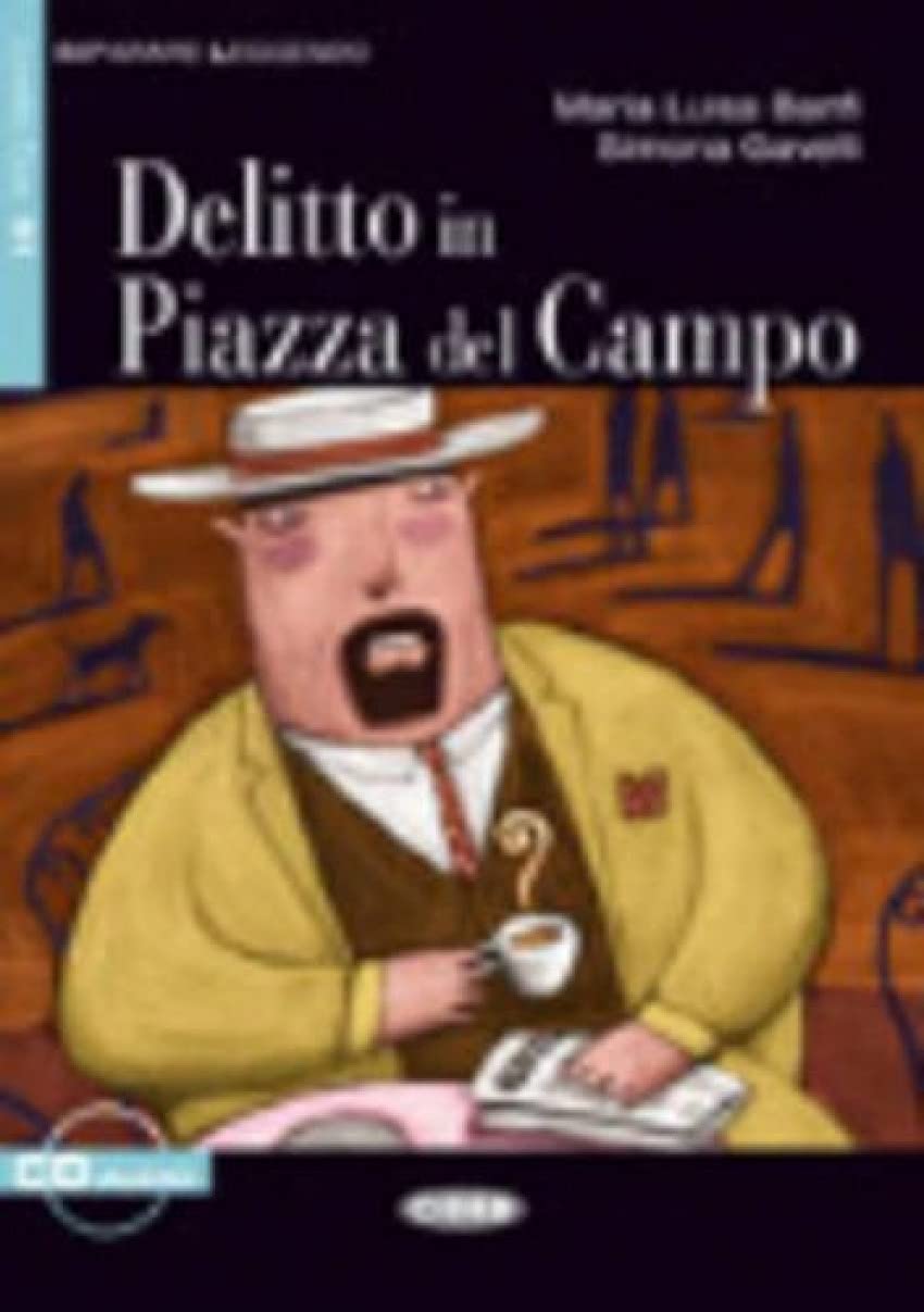 Delitto In Piazza Del Campo+Cd (Imparare Leggendo),Used