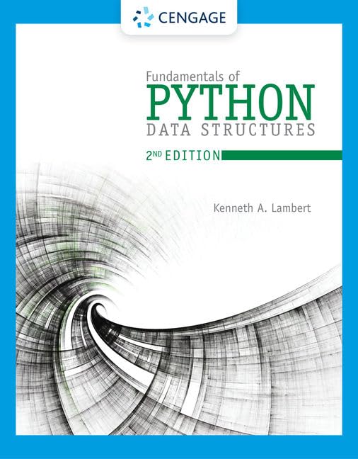 Fundamentals of Python: Data Structures (MindTap Course List),Used