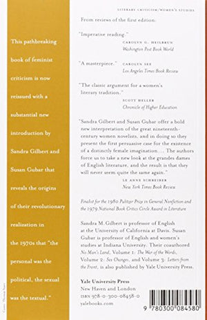 The Madwoman In The Attic: The Woman Writer And The Nineteenthcentury Literary Imagination,New