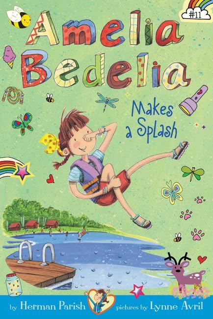 Amelia Bedelia Chapter Book #11: Amelia Bedelia Makes a Splash,Used