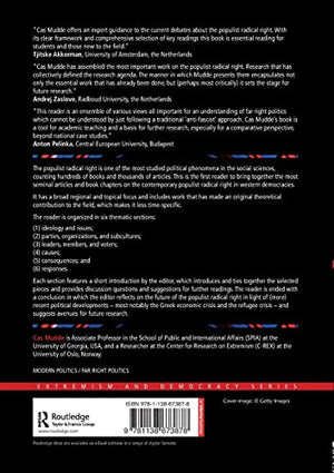 The Populist Radical Right (Routledge Studies in Extremism and Democracy),Used