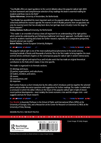 The Populist Radical Right (Routledge Studies in Extremism and Democracy),Used