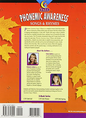 Fall Phonemic Awareness Songs & Rhymes: Fun Lyrics Sung To Familiar Tunes