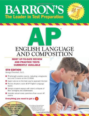 Barron's AP English Language and Composition with CDROM,New