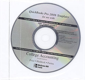 College Accounting Quickbooks Pro 2008,Used