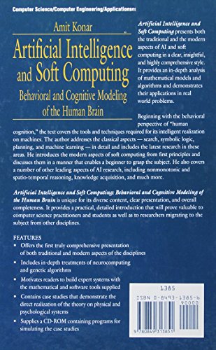 Artificial Intelligence And Soft Computing: Behavioral And Cognitive Modeling Of The Human Brain,New