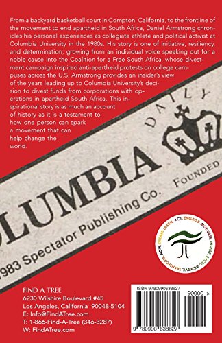 Free South Africa: The Columbia University Divestment Movement: A Personal Perspective,Used