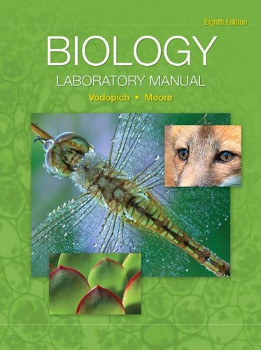Biology Laboratory Manual,Used
