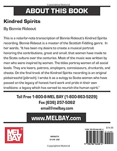 Mel Bay Kindred Spirits: A Musical Portrait of Scotlands Women,Used