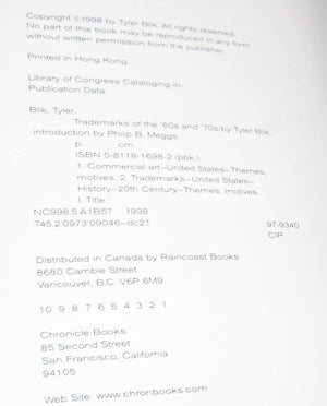 Trademarks of the '60s & '70s,Used