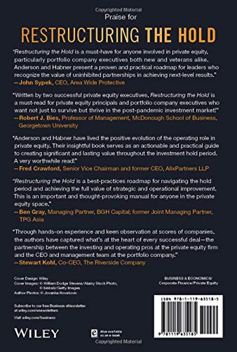 Restructuring the Hold: Optimizing Portfolio Company Performance and Management Team Returns,Used
