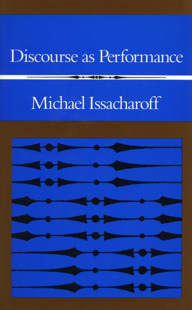 Discourse As Performance,New
