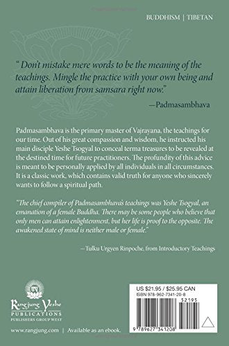Advice from the LotusBorn: A Collection of Padmasambhavas Advice to the Dakini Yeshe Tsogyal and Other Close Disciples,New