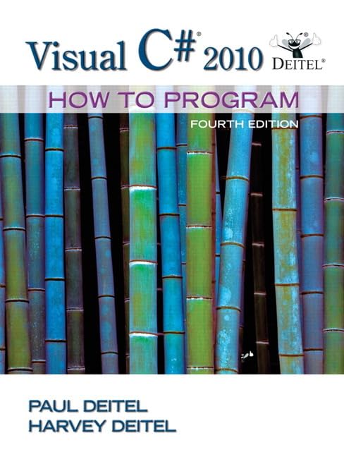 Visual C# 2010 How to Program (4th Edition),Used