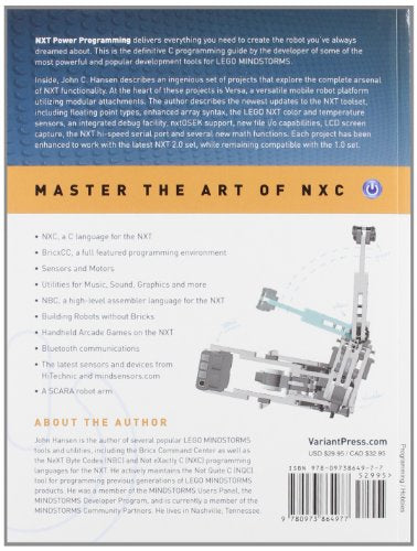 LEGO Mindstorms NXT Power Programming: Robotics in C,Used