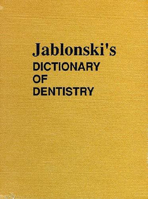 Jablonski's Dictionary of Dentistry,Used
