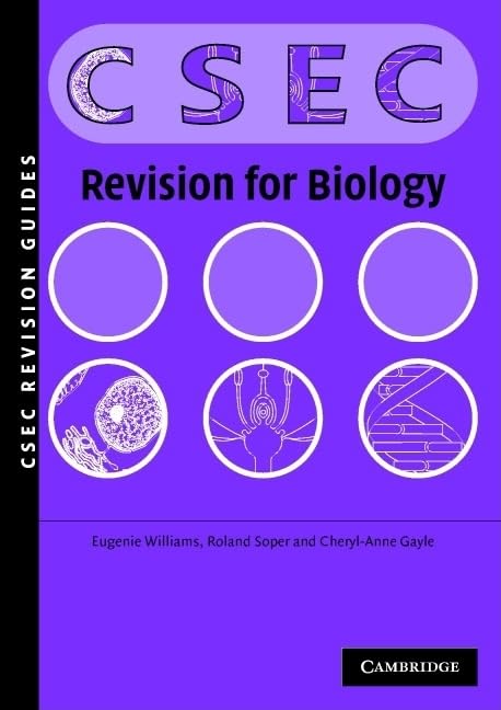 Biology Revision Guide for CSEC Examinations (CXC Revision Guides),Used