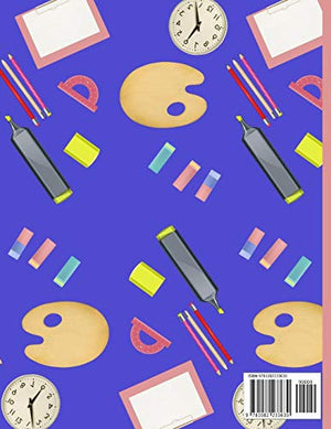 Sketchbook: Class items Back to school Sketch paper to draw and sketch in for students 120 pages (8.5 x 11 Inch).,Used