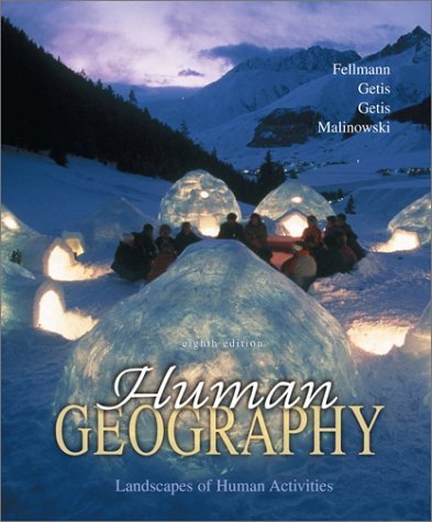 Human Geography : Landscapes Of Human Activities,Used