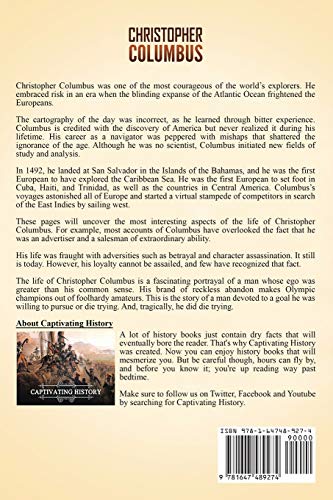 Christopher Columbus: A Captivating Guide to the Life of an Italian Explorer and His Voyages to the Americas (European Explorati,Used
